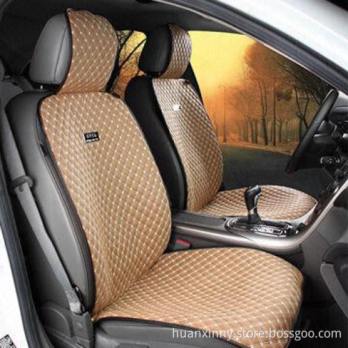 Leather car cushions with no bundled design